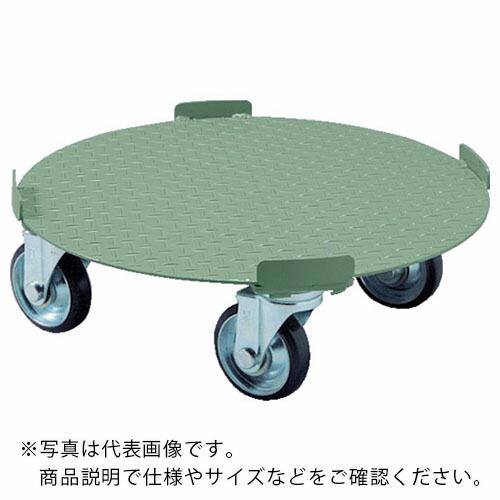 SALE価格】TRUSCO ( トラスコ中山 ) 円形台車 4点ガイド型 荷重 
