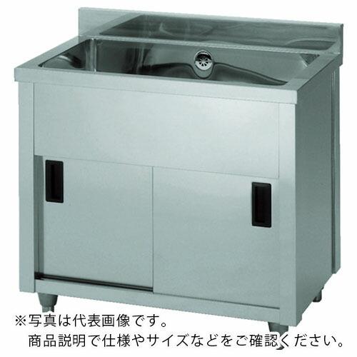 アズマ ( 東製作所 )　一槽キャビネットシンク　１２００×４５０×８００ ( AP1-1200K ) (メーカー取寄)