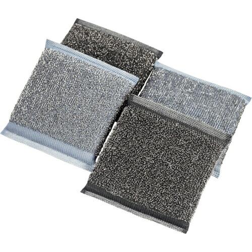 azuma BA666アズマジックステンレススポンジ4P  ( 491864 ) アズマ工業(株) (メーカー取寄) | 