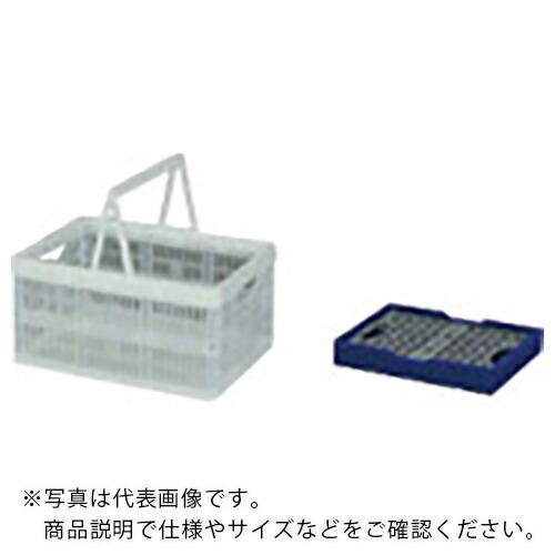 IRIS 556624 取手付き折りたたみコンテナ TOC-16L 青/灰 ( TOC-16L-BL (556624) ) アイリスオーヤマ(株) | 