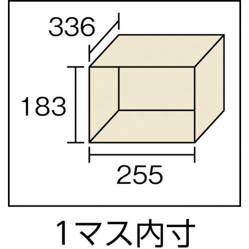 【SALE価格】TRUSCO ( トラスコ中山 )　シューズケース　２４人用　９００Ｘ３８０ＸＨ１７００　透明 ( SC-24PC (24ニンヨウ) )_1