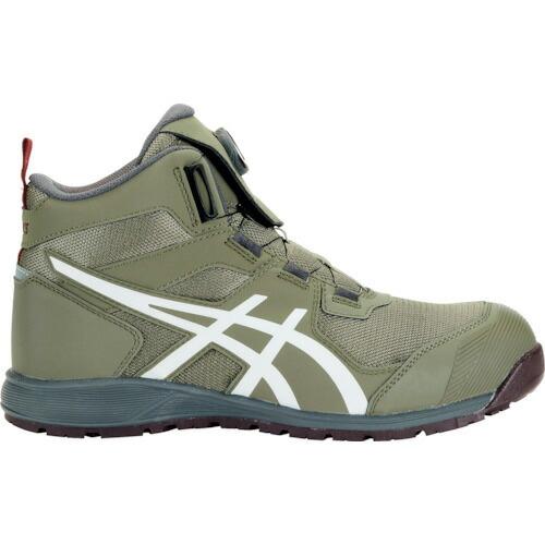 ASICS ウィンジョブ CP214 TS BOA ライケングリーン×ホワイト 26.5cm ( 1271A056.300-26.5 ) アシックスジャパン(株) | 