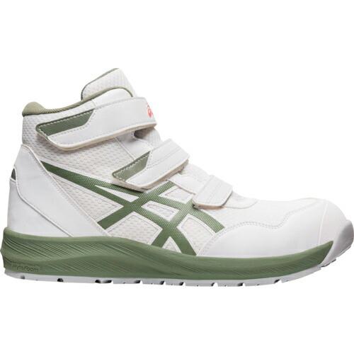 ASICS ウィンジョブCP216 ホワイトXライケングリーン 24.0cm ( 1273A076.100-24.0 ) アシックスジャパン(株) | 