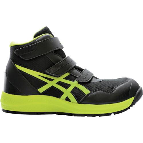 ASICS ウィンジョブCP216 ブラックXネオンライム 26.5cm ( 1273A076.001-26.5 ) アシックスジャパン(株) | 