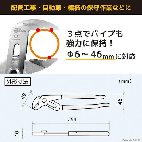 エンジニア ウォーターポンププライヤー  ( PW-09 ) |  | 04
