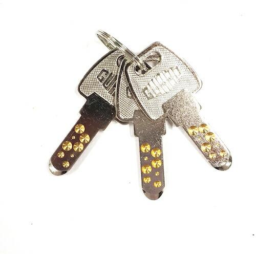 ガード 外開き用補助錠 ぼー犯錠 面付タイプ  ( NO.550M ) (株)ガードロック |  | 05