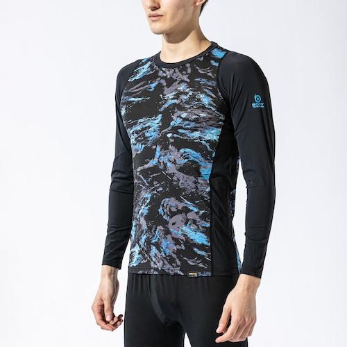 おたふく BT パワーストレッチEVO ロングスリーブ クルーネックシャツ  ( JW-726-MEBK-M ) |  | 01