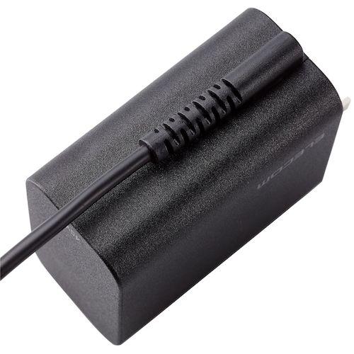 ELECOM ノートPC用ACアダプター Type-C USB PD対応 45W ケーブル一体 1.8m ブラック ( ACDC-PD2545BK ) エレコム(株) |  | 03