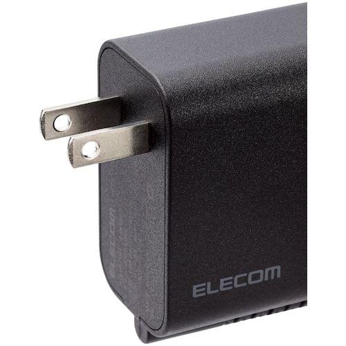 ELECOM ノートPC用ACアダプター Type-C USB PD対応 45W ケーブル一体 1.8m ブラック ( ACDC-PD2545BK ) エレコム(株) |  | 05