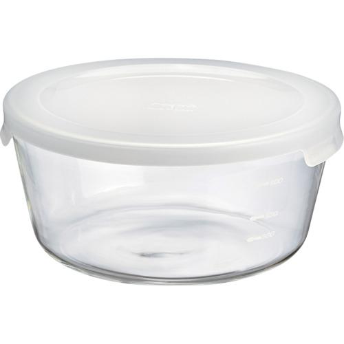 HARIO 耐熱ガラス製保存容器丸3個セット ( MST-3018-OW ) |  | 03