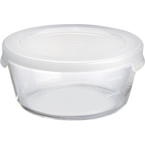 HARIO 耐熱ガラス製保存容器丸3個セット ( MST-3018-OW ) |  | 04