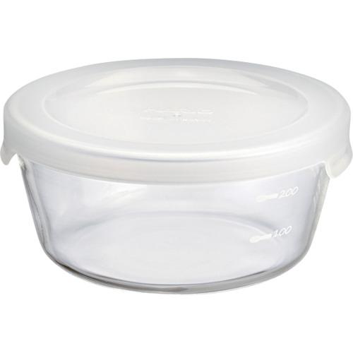 HARIO 耐熱ガラス製保存容器丸3個セット ( MST-3018-OW ) |  | 05