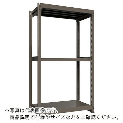 ICHIMAI 重量ボルトレスラック 段荷重1000Kg H2100×W1200×D600 天地3段 単体グレー ( TH1000-746T3 ) HIKARI製作所(株) (メーカー取寄) | 