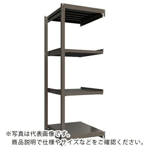 ICHIMAI 重量ボルトレスラック 段荷重1000Kg H2400×W900×D900 天地4段 連結グレー ( TH1000-839R4 ) HIKARI製作所(株) (メーカー取寄) | 