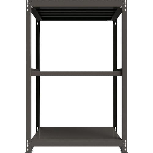ICHIMAI ( HIKARI製作所 )　重量ボルトレスラック　段荷重１０００Ｋｇ　Ｈ１８００×Ｗ１２００×Ｄ７５０　天地３段　単体グレー ( TH1000-647T3 )_1