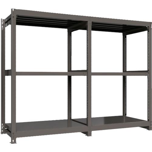 ICHIMAI ( HIKARI製作所 )　重量ボルトレスラック　段荷重１０００Ｋｇ　Ｈ１８００×Ｗ１２００×Ｄ７５０　天地３段　単体グレー ( TH1000-647T3 )_2