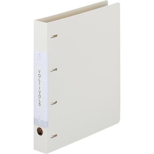 LIHIT A4 D型リングファイル(4穴) 白 ( G1270-0 ) |  | 06