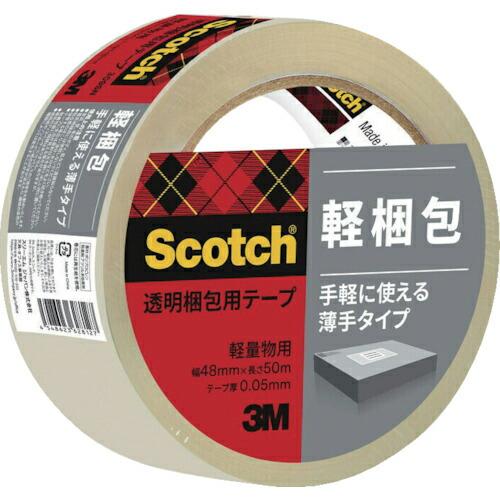 【SALE価格】3M 透明梱包用テープ 48mmX50m 軽量物梱包用 ( 309SN ) スリーエム ジャパン(株)文具・オフィス事業部 | 