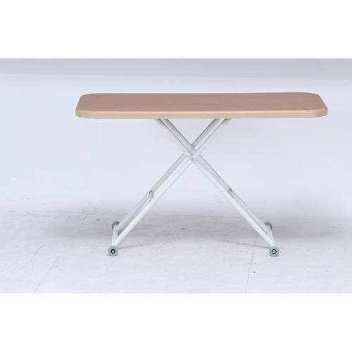 不二貿易 ガス昇降フリーテーブル ワイド NA ( 74711 ) : ORANGE