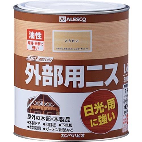 KANSAI 外部用ニス 1.6L とうめい ( 778-101-1.6 )【6缶セット】 | 