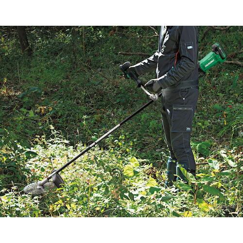 HiKOKI 36Vコードレス刈払機 刈刃径255mm 両手ハンドルモデル 新マルチ