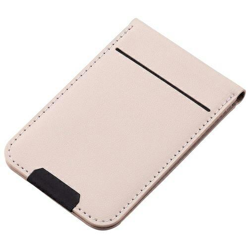 ELECOM 背面フリーアングルスタンド マグネット取付 MagSafe対応iPhone用 ピンクベージュ ( AMS-BPDSFGYL ) | 