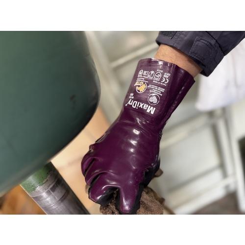 エーティージー 耐水・耐油ニトリルゴム手袋 マキシドライ 56-426 XLサイズ ( 56-426-XL ) ATG社 |  | 03