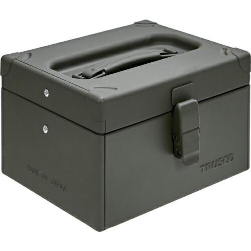 TRUSCO 片開きツールボックス つや消しOD 225x180x135mm ( TB225-OD ) | 