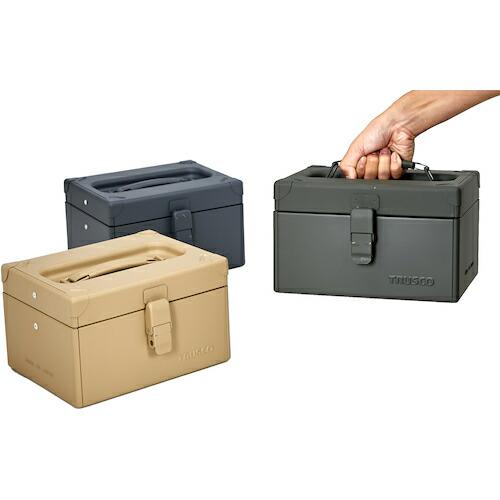 TRUSCO 片開きツールボックス アーセナルグレー 225x180x135mm ( TB225-DG ) |  | 03