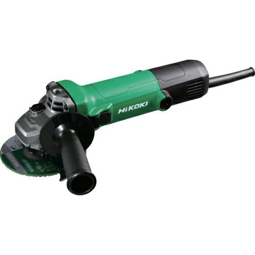 HiKOKI 電気ディスクグラインダ 砥石径100MM 低速高トルク形 再起動防止機能付 スライド式スイッチ ( G10SL7(S) ) | 