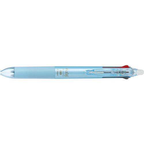 パイロット まとめ買い 消せるボールペン フリクションボール3スリム 0.38 黒・赤・青3色ボールペン パールブルー 10本セット  ( LKFBS60UF-PL-10P ) | 