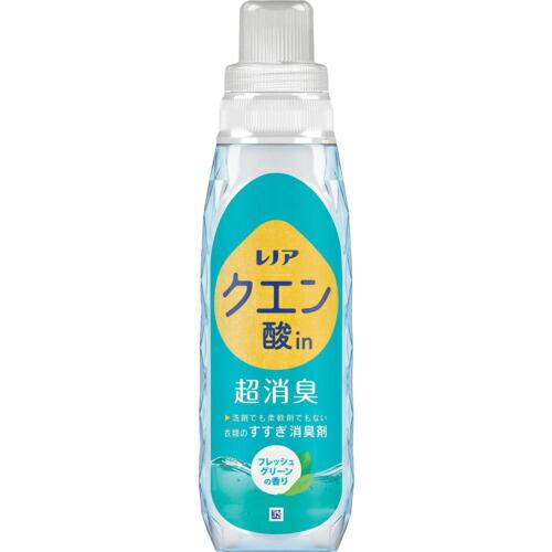 P&G レノア クエン酸in 超消臭 すすぎ消臭剤 フレッシュグリーン 本体 430mL ( 411597 ) | 