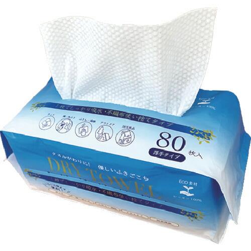 オーミケンシ 不織布ウエス 厚手タイプ 80枚入 20×20cm ( 1011 ) オーミケンシ(株) |  | 01