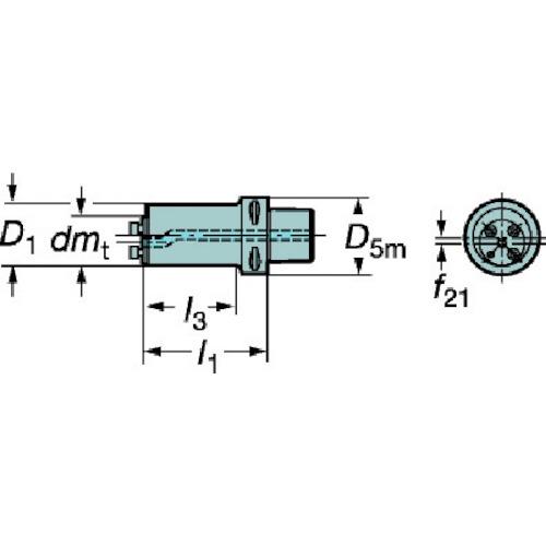 SANDVIK コロマントキャプト コロターンSLボーリングバイト(410) ( C6-570-2C 60 148-40R (410) )_1