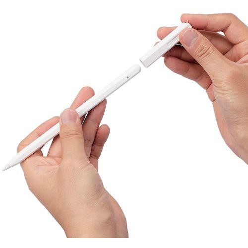 ELECOM Apple Pencil 第2世代用ハードケース ノック式 ラバーグリップ クリップ付 ホワイト ( TB-APE2KCWH ) |  | 05