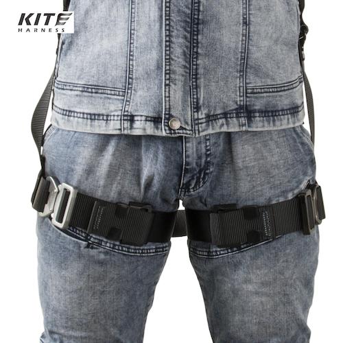 TSUYORON KITEハーネス ハーネス本体のみ 黒 Mサイズ  ( TH-521-OT-BLK-M-BX ) 藤井電工(株) |  | 13