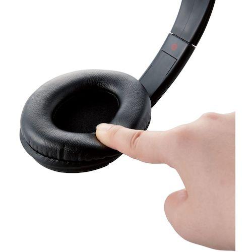 ELECOM 有線ヘッドセット 指向性マイク ノイズキャンセリング USB-A 大型 1.8m ブラック ( HS-HP07SUBK ) |  | 04