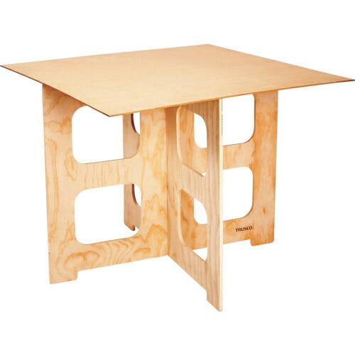 TRUSCO ペケ台 イージーワークスタンド900mm角×高さ700mm ( EASYLEG-7090SET ) トラスコ中山(株) | 