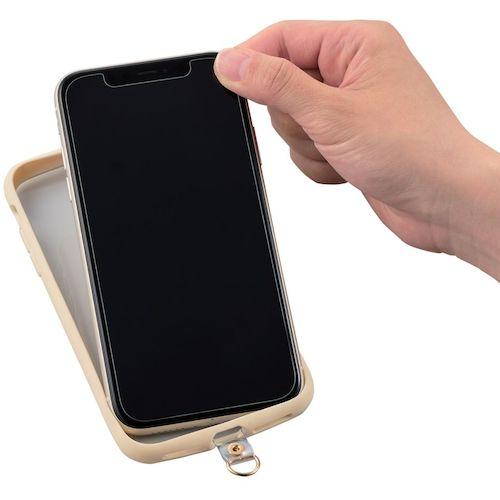 ELECOM スマホショルダーストラップ ストラップホールシート付属 &Me リングタイプ ベージュ ( P-STSDH2RGBE ) |  | 04