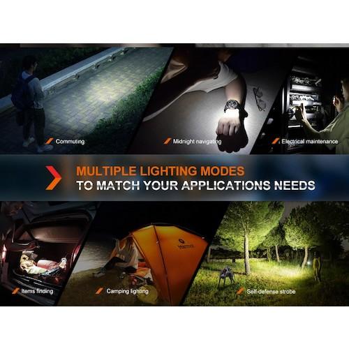 FENIX 充電式LEDライト E18R V2.0 ( E18RV20 ) : ORANGE TOOL