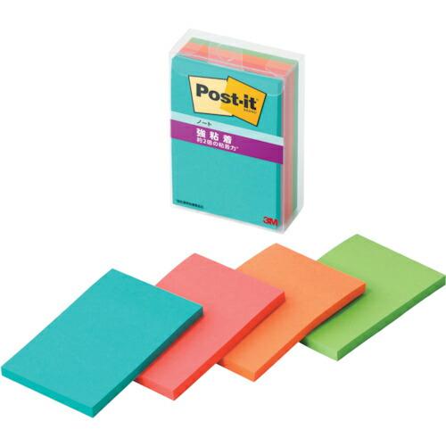 3M ポスト・イット 強粘着ノート マルチカラー1 ( 656SS-MC-1N ) | 