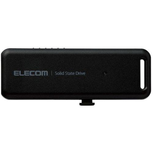ELECOM 外付けSSD ポータブル USB3.2(Gen2)対応 スライド式 2TB ブラック ( ESD-EMB2000GBK ) エレコム(株) (メーカー取寄) |  | 02