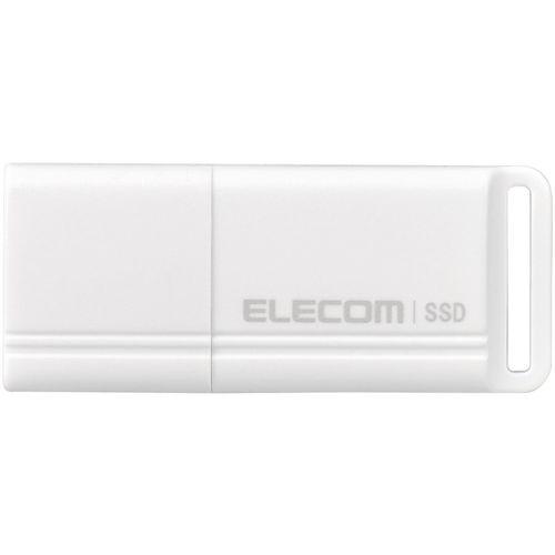 ELECOM 外付けSSD ポータブル USB3.2(Gen1) 小型USBメモリ型 1TB ホワイト ( ESD-EXS1000GWH ) |  | 02