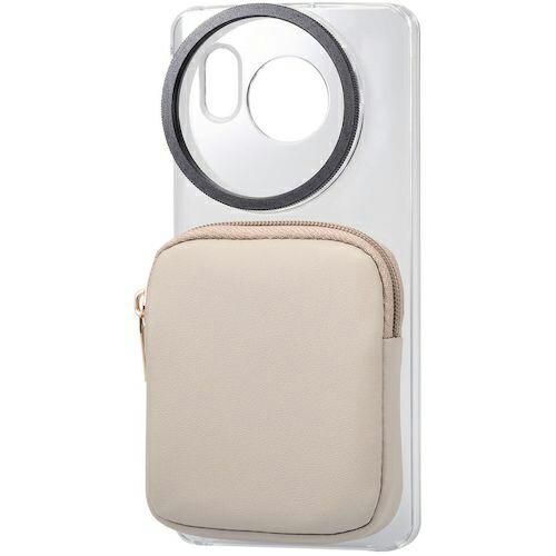 ELECOM AQUOS sense8用ハイブリッドケース カメラフィルター対応 ポケット付 ( PM-S234CAMPGB ) | 