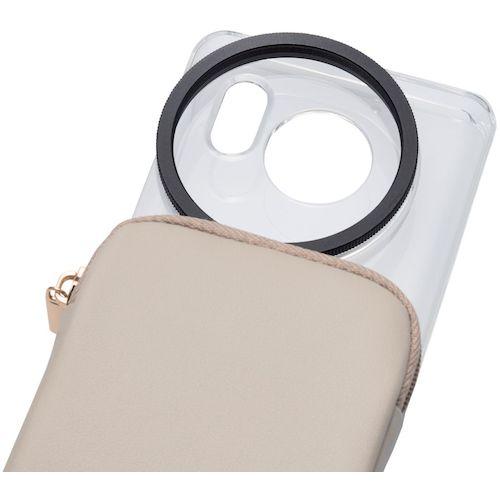 ELECOM AQUOS sense8用ハイブリッドケース カメラフィルター対応 ポケット付 ( PM-S234CAMPGB ) |  | 04