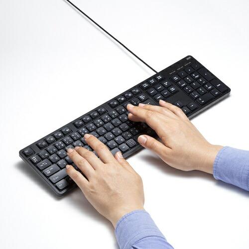 SANWA 静音キーボード ( SKB-SL37BK ) |  | 04