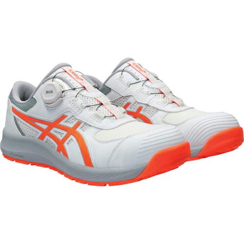 ASICS ウィンジョブ CP219 BOA ホワイト/ショッキングオレンジ 30.0cm ( 1273A092.100-30.0 ) アシックスジャパン(株) | 