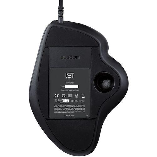 ELECOM トラックボールマウス IST 親指 人工ルビー支持 有線 5ボタン ブラック ( M-IT10URBK ) |  | 05