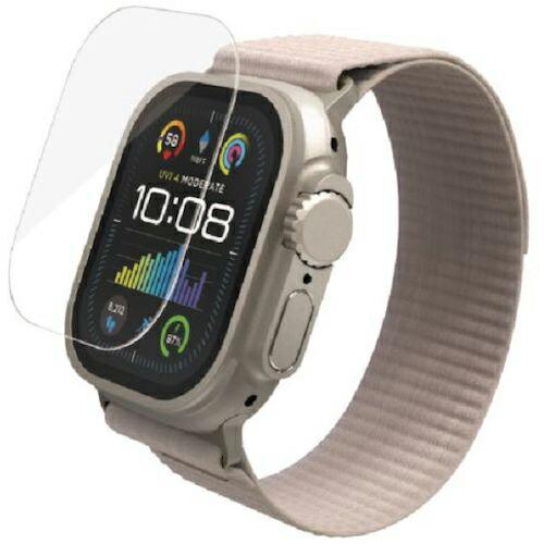 ELECOM Apple Watch Ultra2/Ultra 49mm用ガラスフィルム 高透明 治具付 ( AW-23CFLGGJ ) | 