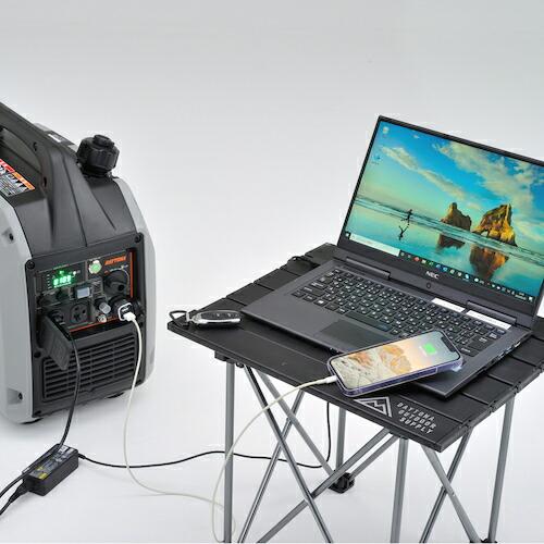 デイトナ インバーター発電機 DAYGENE1900e リモコン付き